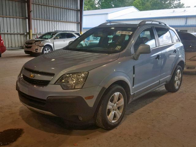 3GNAL2EK1ES560764 - 2014 CHEVROLET CAPTIVA LS 蓝色 照片 2