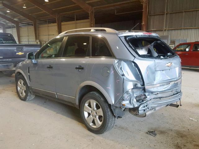 3GNAL2EK1ES560764 - 2014 CHEVROLET CAPTIVA LS 蓝色 照片 3