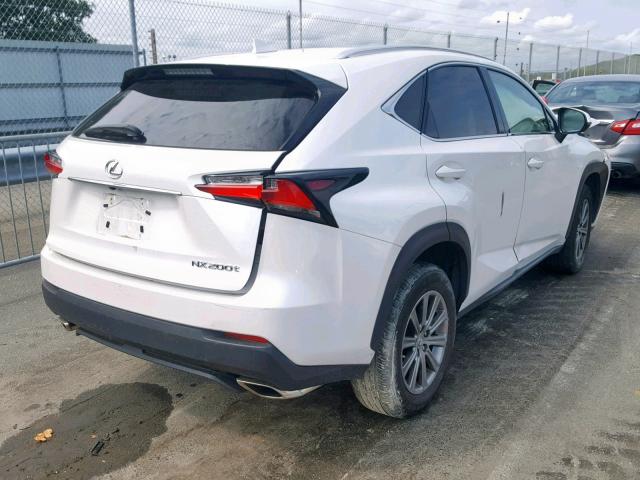 JTJBARBZ2H2100264 - 2017 LEXUS NX 200T BA WHITE photo 4