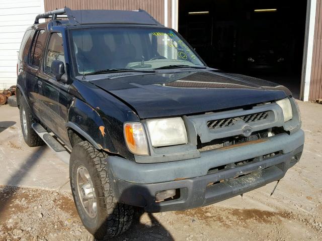 5N1ED28Y71C571819 - 2001 NISSAN XTERRA XE BLACK photo 1