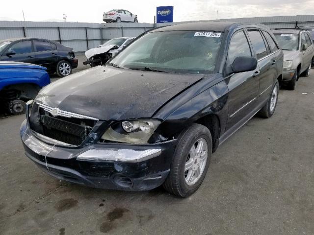 2A4GM68416R785912 - 2006 CHRYSLER PACIFICA T BLACK photo 2