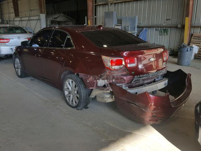 1G11D5SL2FF119146 - 2015 CHEVROLET MALIBU 2LT BURGUNDY photo 3