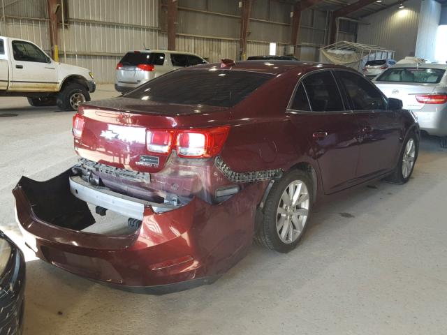 1G11D5SL2FF119146 - 2015 CHEVROLET MALIBU 2LT BURGUNDY photo 4