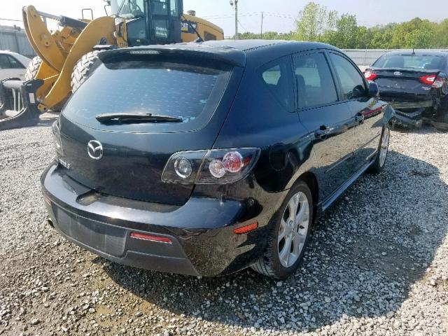 JM1BK343491220421 - 2009 MAZDA 3 S BLACK photo 4