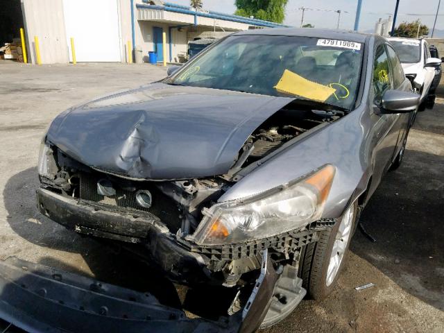 JHMCP26838C040888 - 2008 HONDA ACCORD EXL GRAY photo 2