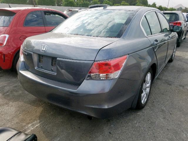 JHMCP26838C040888 - 2008 HONDA ACCORD EXL GRAY photo 4