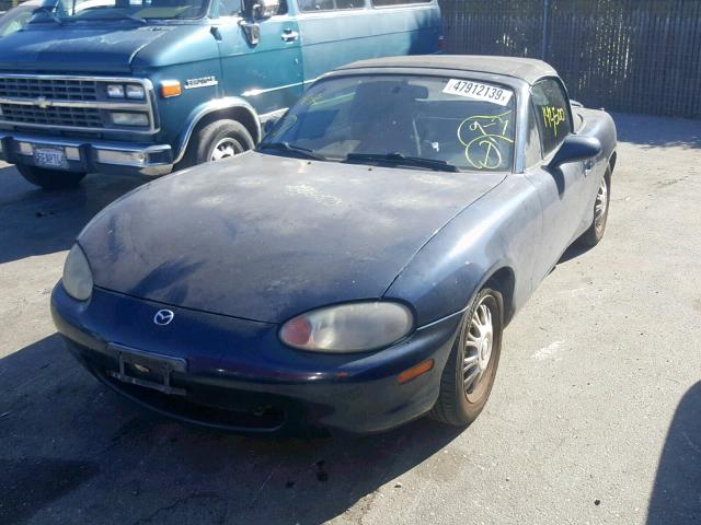 JM1NB3531Y0139313 - 2000 MAZDA MX-5 MIATA BLUE photo 2