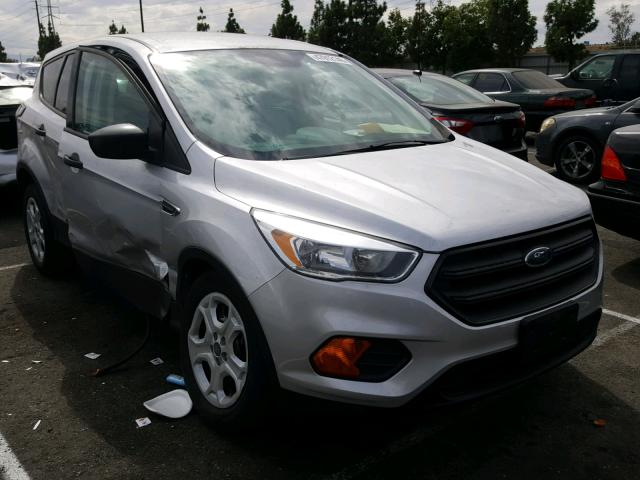 1FMCU0F7XHUD29021 - 2017 FORD ESCAPE S SILVER photo 1