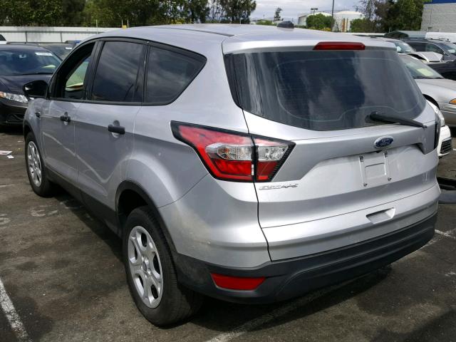 1FMCU0F7XHUD29021 - 2017 FORD ESCAPE S SILVER photo 3