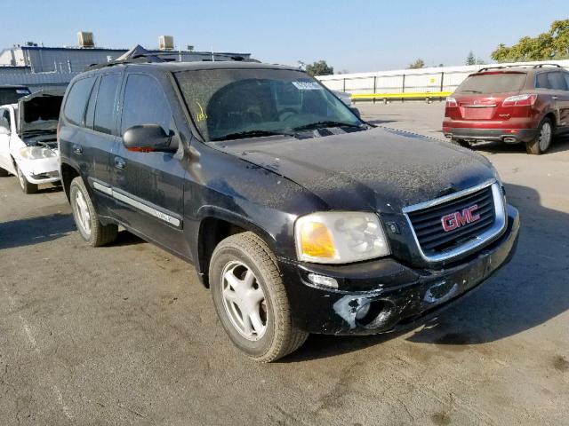 1GKDS13SX22354604 - 2002 GMC ENVOY BLACK photo 1