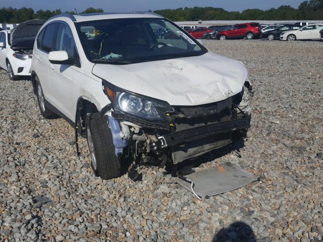 5J6RM3H70CL044785 - 2012 HONDA CR-V EXL WHITE photo 1