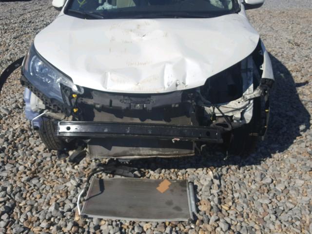 5J6RM3H70CL044785 - 2012 HONDA CR-V EXL WHITE photo 9