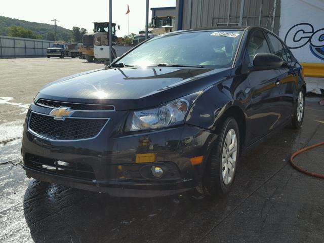 1G1PA5SH0E7432428 - 2014 CHEVROLET CRUZE LS BLACK photo 2