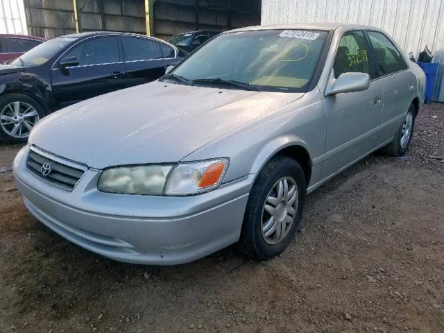 4T1BG22K71U822783 - 2001 TOYOTA CAMRY CE SILVER photo 2