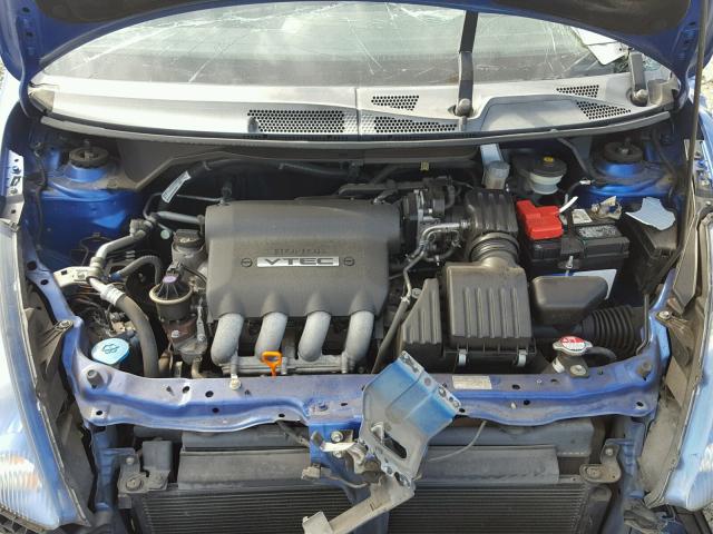 JHMGD376X7S036984 - 2007 HONDA FIT S 蓝色 照片 7