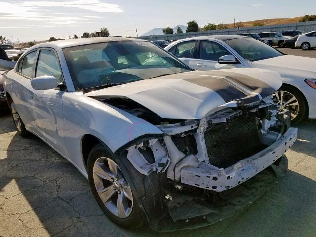 2C3CDXHG8JH114793 - 2018 DODGE CHARGER SX WHITE photo 1