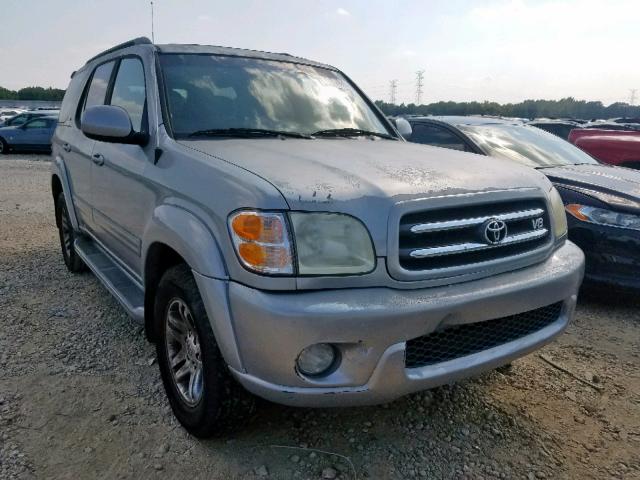 5TDZT38A13S174786 - 2003 TOYOTA SEQUOIA LI GRAY photo 1