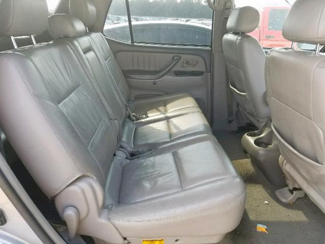 5TDZT38A13S174786 - 2003 TOYOTA SEQUOIA LI GRAY photo 6