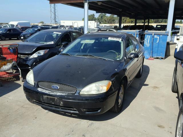 1FAHP55S04G186549 - 2004 FORD TAURUS SES BLACK photo 2