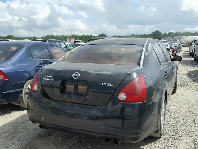 1N4BA41E46C820327 - 2006 NISSAN MAXIMA SE BLUE photo 4