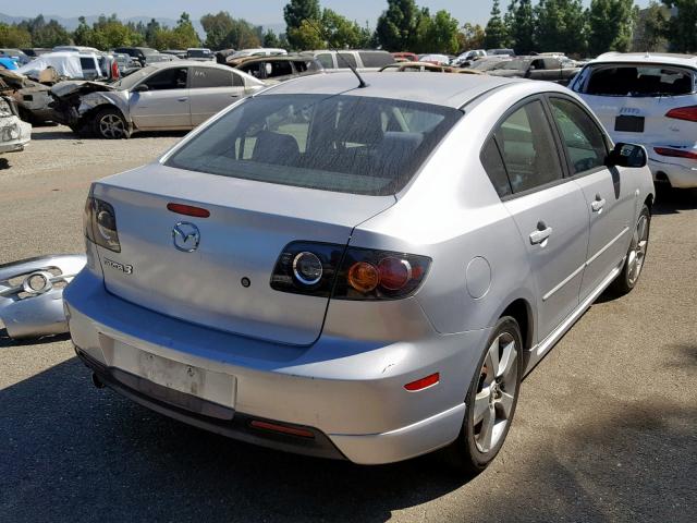 JM1BK324261400214 - 2006 MAZDA 3 S TAN photo 4