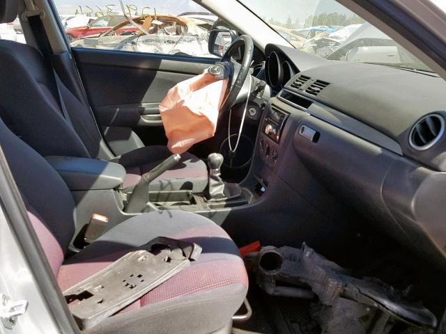 JM1BK324261400214 - 2006 MAZDA 3 S TAN photo 5