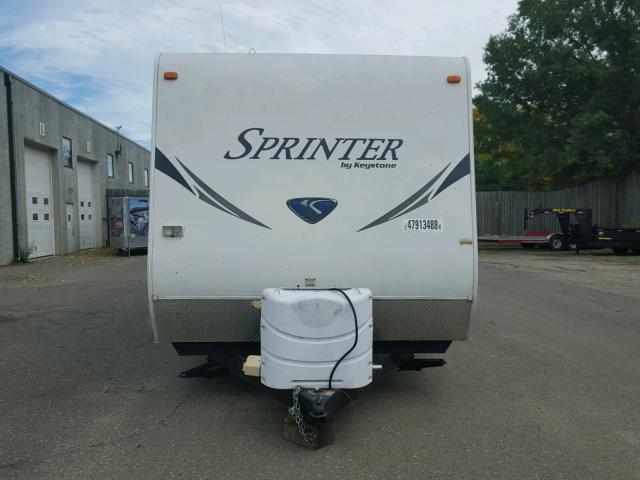 4YDT3232XB1533609 - 2011 KEYSTONE SPRINTER WHITE photo 2