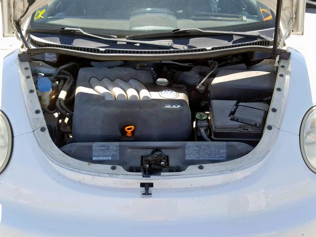 3VWCC21C3YM493252 - 2000 VOLKSWAGEN NEW BEETLE WHITE photo 7