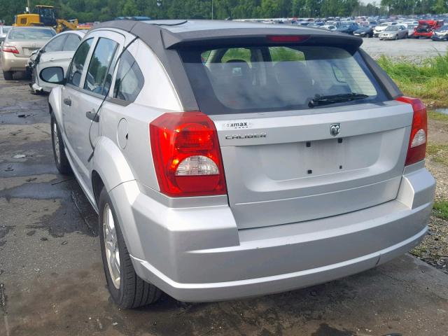 1B3HB28B88D755384 - 2008 DODGE CALIBER SILVER photo 3