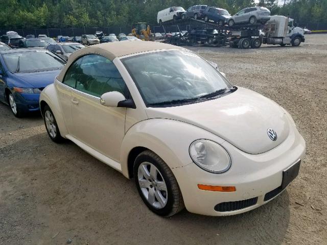 3VWRF31Y97M423871 - 2007 VOLKSWAGEN NEW BEETLE Bej foto 1