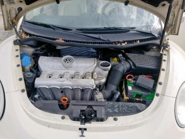 3VWRF31Y97M423871 - 2007 VOLKSWAGEN NEW BEETLE Bej foto 7