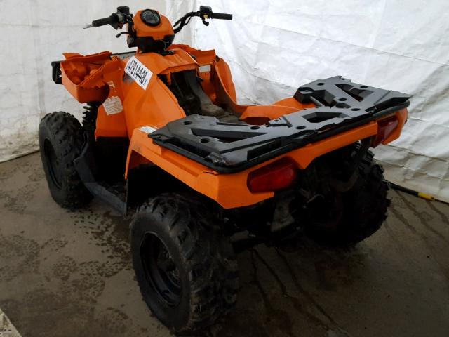 4XASEE57XGA597134 - 2016 POLARIS SPORTSMAN ORANGE photo 3