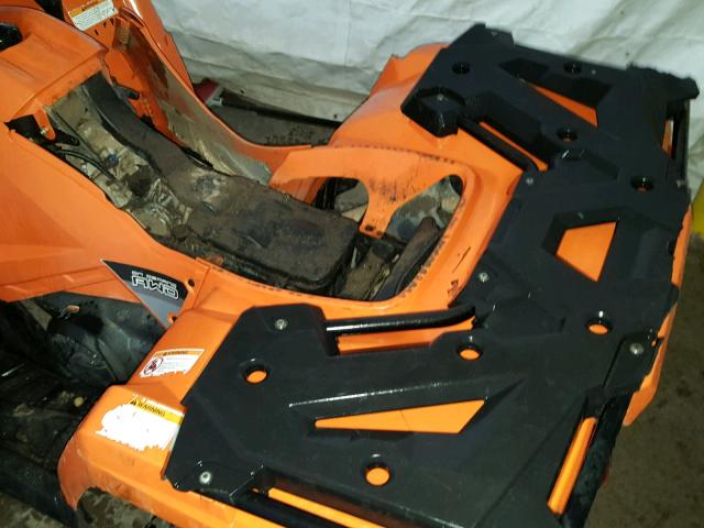 4XASEE57XGA597134 - 2016 POLARIS SPORTSMAN ORANGE photo 6