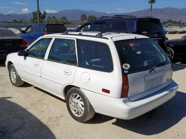 3FAFP15P4XR125942 - 1999 FORD ESCORT SE WHITE photo 3