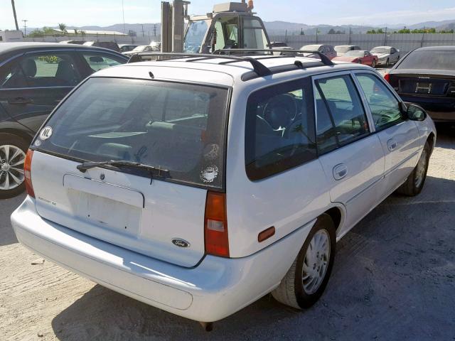 3FAFP15P4XR125942 - 1999 FORD ESCORT SE WHITE photo 4