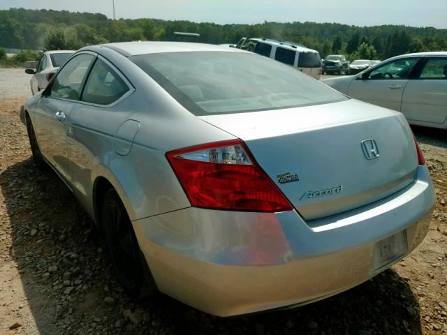 1HGCS12358A019073 - 2008 HONDA ACCORD LX- SILVER photo 3