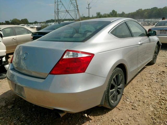 1HGCS12358A019073 - 2008 HONDA ACCORD LX- SILVER photo 4