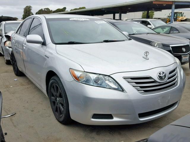 4T1BB46K08U044762 - 2008 TOYOTA CAMRY HYBR SILVER photo 1