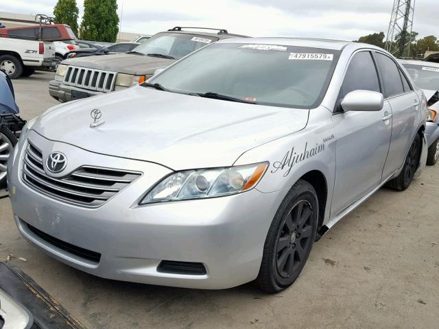 4T1BB46K08U044762 - 2008 TOYOTA CAMRY HYBR SILVER photo 2