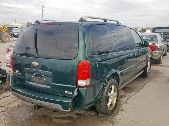 1GNDX33L75D241341 - 2005 CHEVROLET UPLANDER L 绿色 照片 4