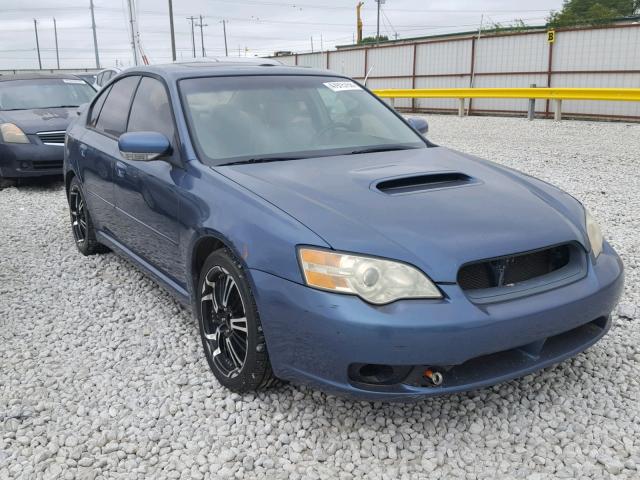 4S3BL676664220368 - 2006 SUBARU LEGACY GT BLUE photo 1