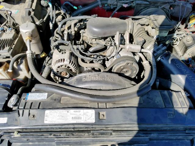 1GKDT13W7V2524633 - 1997 GMC JIMMY RED photo 7