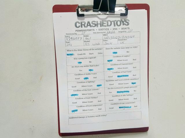 1HD1JRV27CB043029 - 2012 HARLEY-DAVIDSON FLS SOFTAI 黑色 照片 20