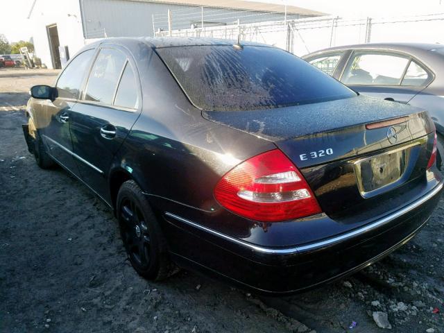 WDBUF65J23A314914 - 2003 MERCEDES-BENZ E 320 BLACK photo 3