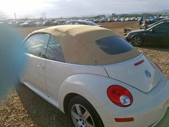 3VWPF31Y96M323453 - 2006 VOLKSWAGEN NEW BEETLE Կրեմագույն լուսանկար 9