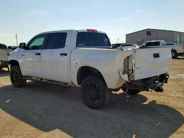 5TFDW5F10EX407537 - 2014 TOYOTA TUNDRA CRE WHITE photo 3