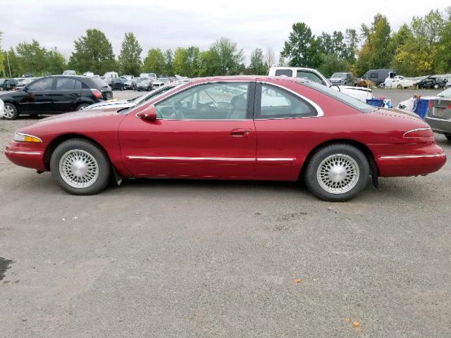 1LNLM91V3PY711537 - 1993 LINCOLN MARK VIII RED photo 9