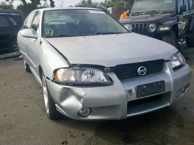 3N1AB51A23L735656 - 2003 NISSAN SENTRA SE- GRAY photo 1