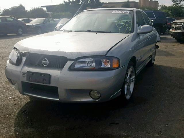 3N1AB51A23L735656 - 2003 NISSAN SENTRA SE- GRAY photo 2