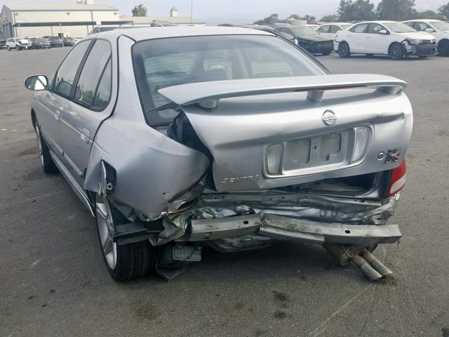 3N1AB51A23L735656 - 2003 NISSAN SENTRA SE- GRAY photo 3